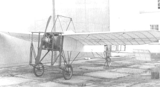 Replika samolotu Bleriot IX, zbudowana przez Pawa Zootowa