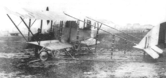 Caudron z Francuskiej Szkoy Pilotw, Mokotw Warszawa 1919