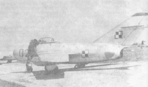 Jeden z pierwszych samolotw myliwskich MiG-15