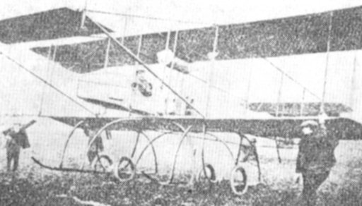 Egzemplarz samolotu Warchaowski VI zbudowany w sierpniu 1911 roku